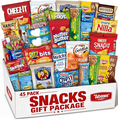 Snack Box Care Package 45 Count