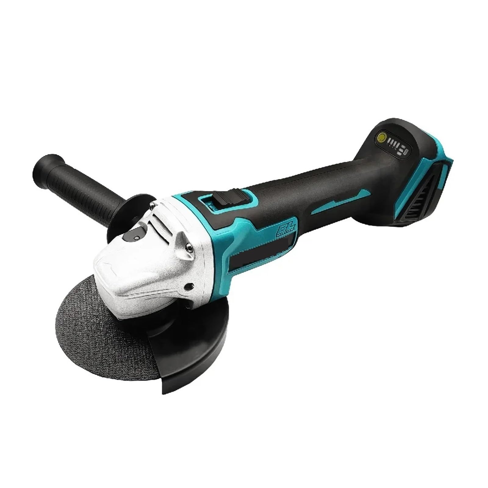Pulidora Amoladora angular sin escobillas de 125 mm, herramienta de corte inalámbrica de velocidad variable de 18 V para bricolaje en el hogar(2PCS 4.0Ah Battery)