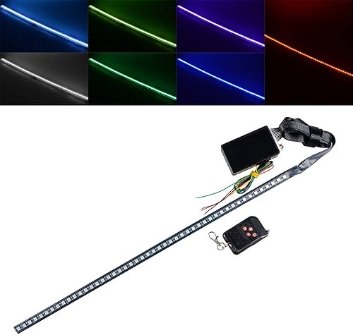 Miniatura 6 de Astra Depot 22" 48 RGB LED 7 colores Knight Rider Kit de iluminación + mando a distancia