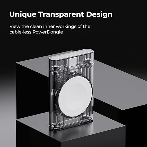 Miniatura 5 de PITAKA Power Dongle para Apple Watch, cargador magnético inalámbrico portátil con certificación MFi USB C compatible con Apple Watch Series 7SE654321