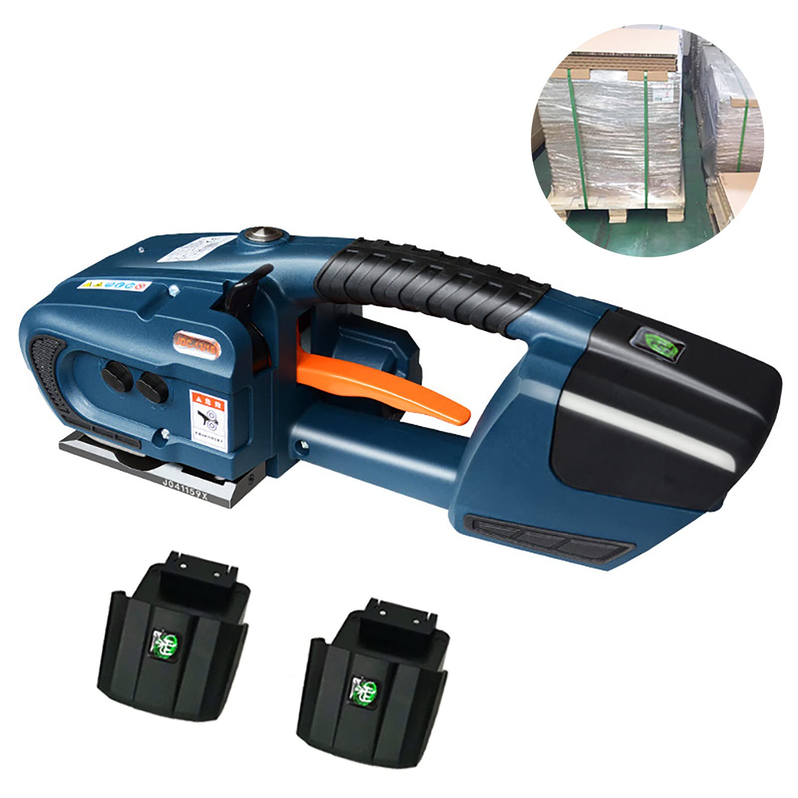 Cordless Strapping Tool,Electric Strapping Machine for 1/25/8in PP/PET