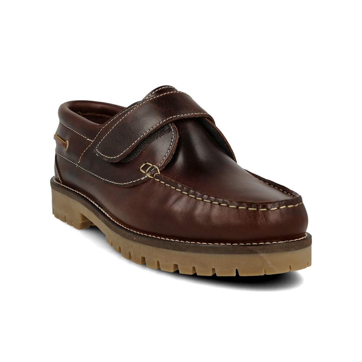 Zapatos Náuticos Timber de Piel Seahorse Engrasada 3-Ojales Hecho en España
