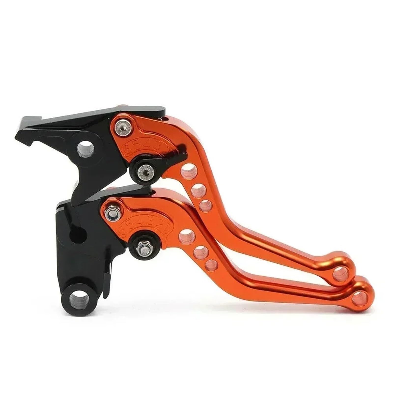 BmNJvi Short Motorcycle 7/8" 22mm Adjustable Brake Clutch Levers for Z1000, Z1000SX for Ninja 1000/Tourer, Z750R, ZX10R, ZX6R/636