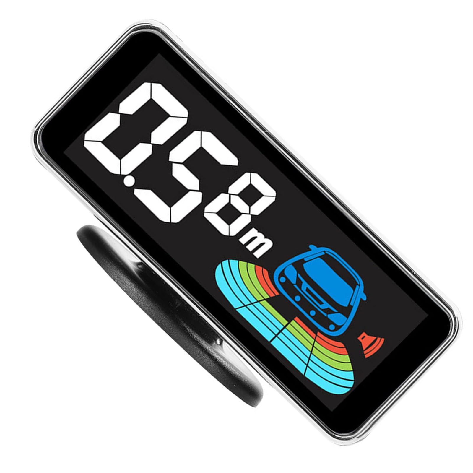 Parcheggio Auto Sensore Posteriore con Radar a 8 Sensori Distanza Display LCD Buzzer Avvisatore - Compatibile con 12 V Veicolo (Sonda da 8 pezzi)