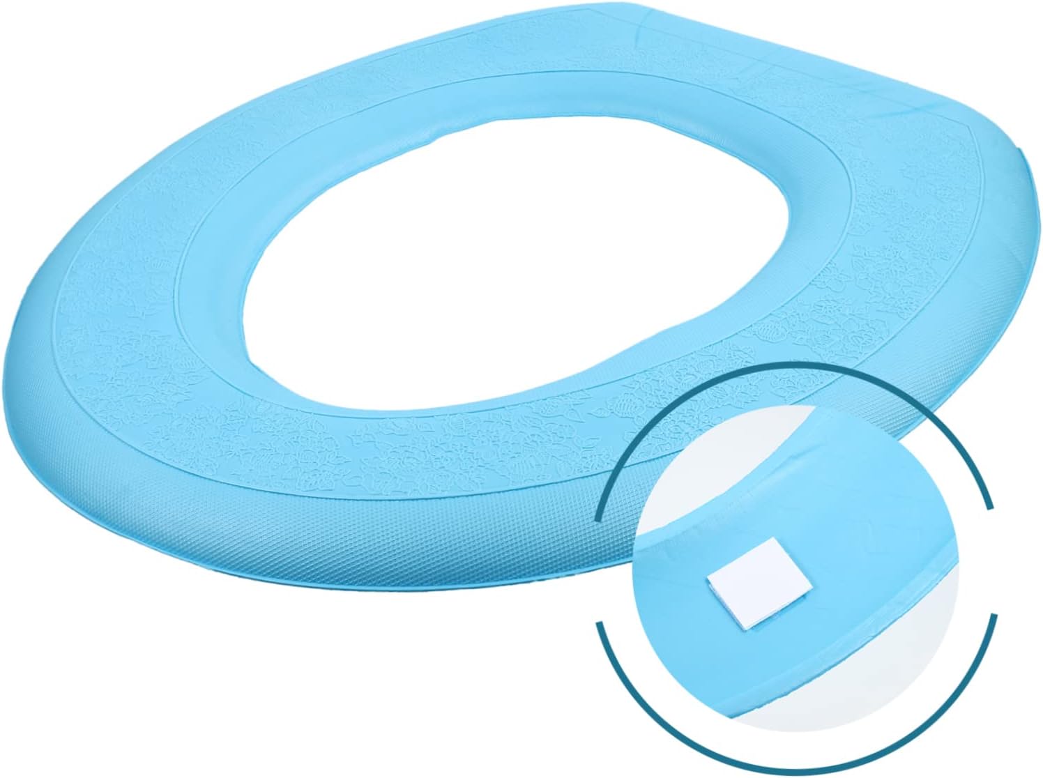 EVA Thick Toilet Seat Cover Pad Waterproof Breathable Toilet Cushion for Bathroom Non-Slip Design Easy to Install Suitable for