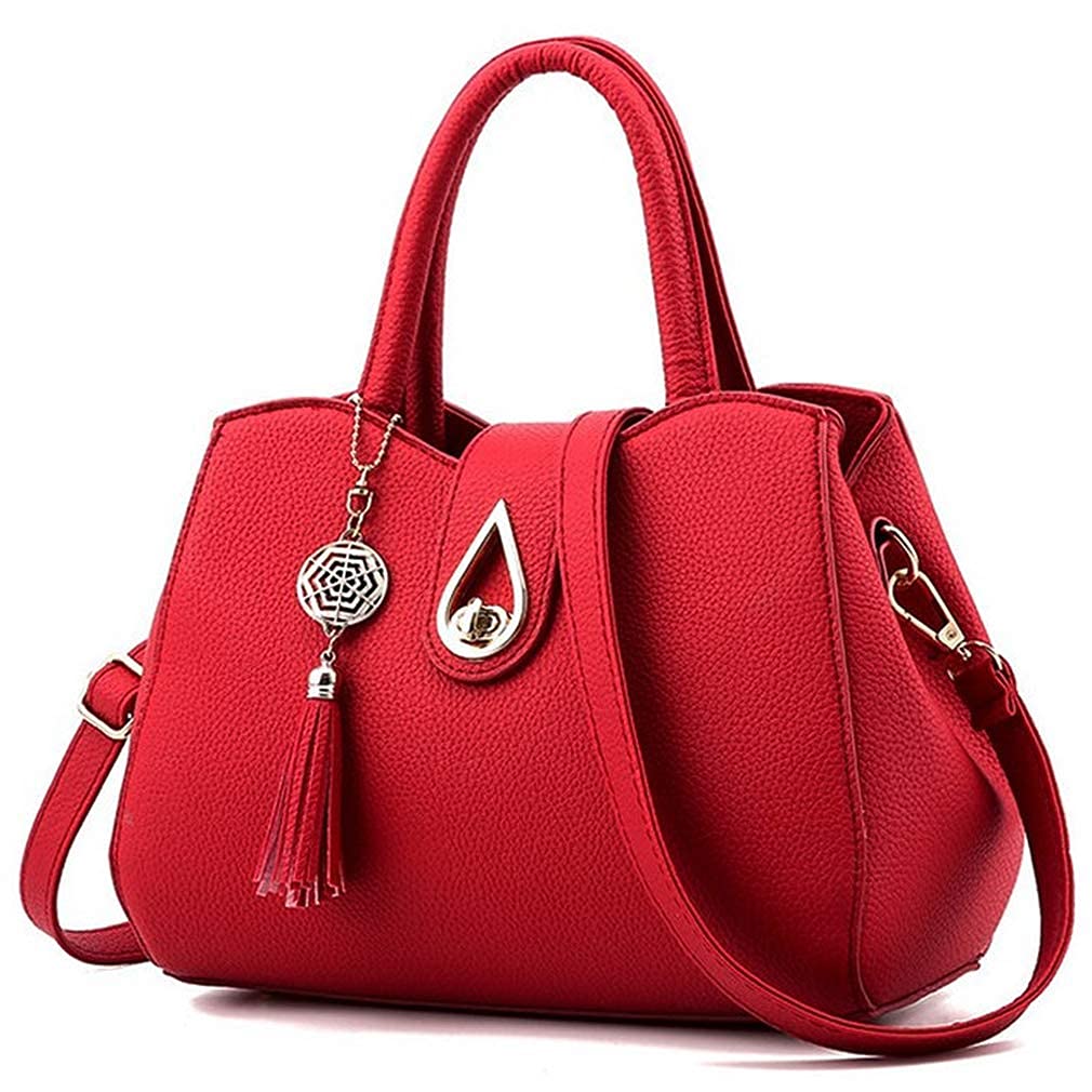 Pahajim Womens Leather Purses and Handbags Top Handle Satchel Bags Tote Bags Tote Purses for Women