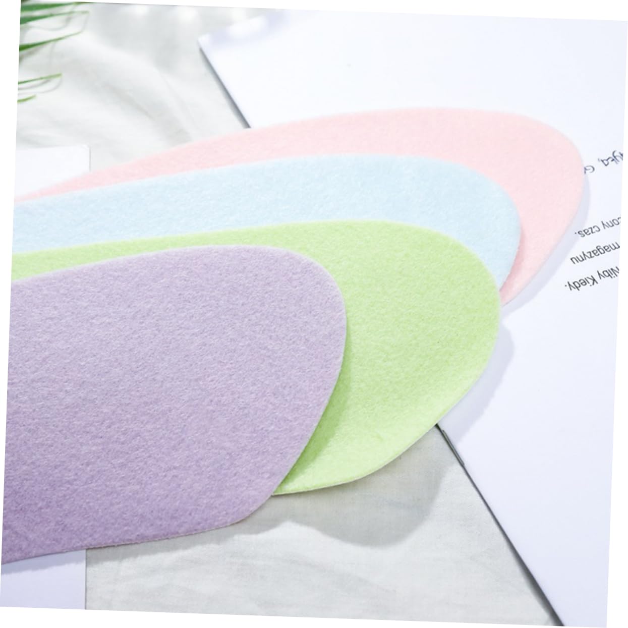 KICHOUSE Comfortable Toilet Seat Pads Warm Washable Covers Static Absorption Liners 8 Pack