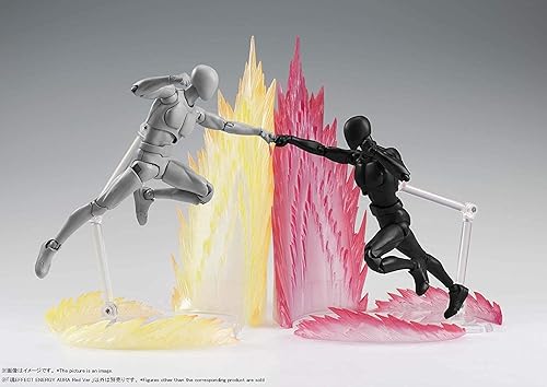 Vista 79 de TAMASHII NATIONS - Energy Aura Yellow ver. para S.H.Figuarts Tamashii Effect Energía Aura Amarillo Ver.