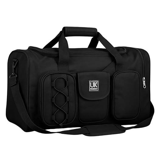 Mochila Academia Mala Bolsa Esportiva de Viagem 40L Com Zíper Alça Bolsos