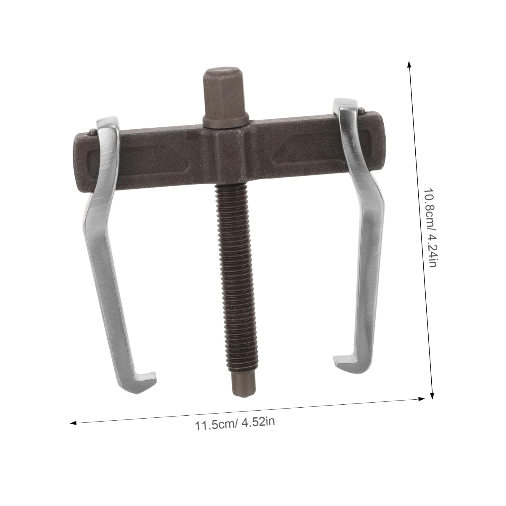 MUCKLILY Bearing Gear Puller Kit Claw Gear Hub Removal Tool 2 Jaw Puller for Automotive and Industrial Use