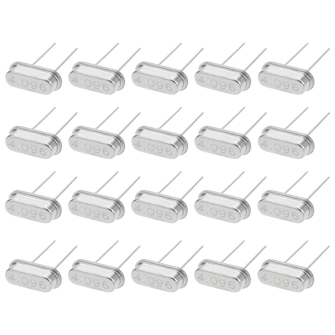 sourcing map DIP Cuarzo Cristal Osciladores Resonadores HC-49S 4.096MHz