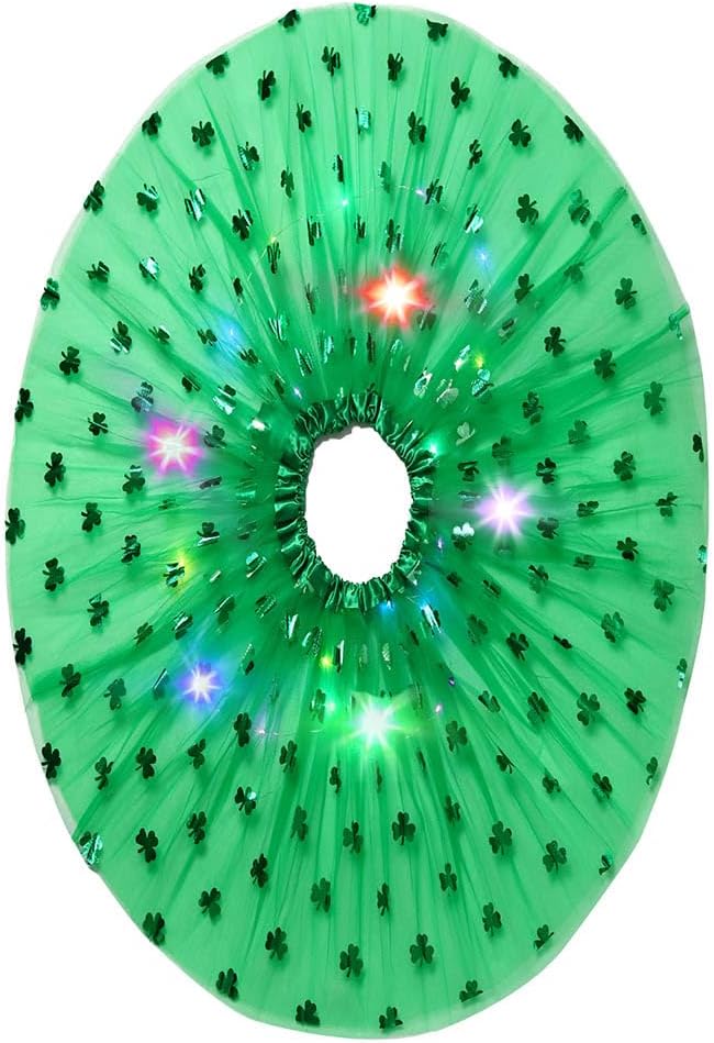 Light up Tutus Skirts for Women LED Tulle Tutu Skirt Ballet Dance Tutus Layered Rave Costumes for Adult Girls Teens - Image 5