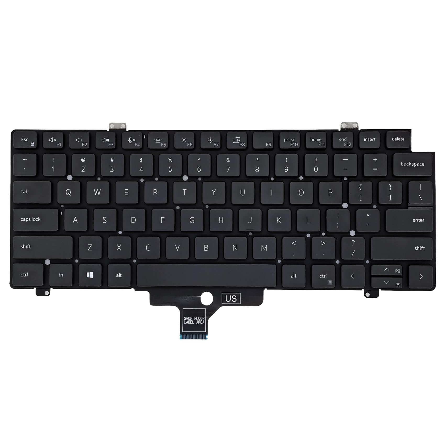 Dell AZERTY Français Clavier Rétroéclairé Latitude 5420 7420