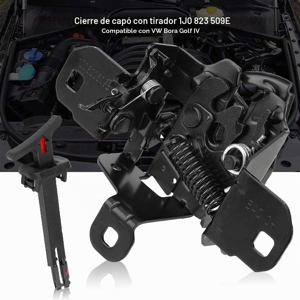 Cerradura de tapa para motor Bora Golf IV 1J0 823 509E