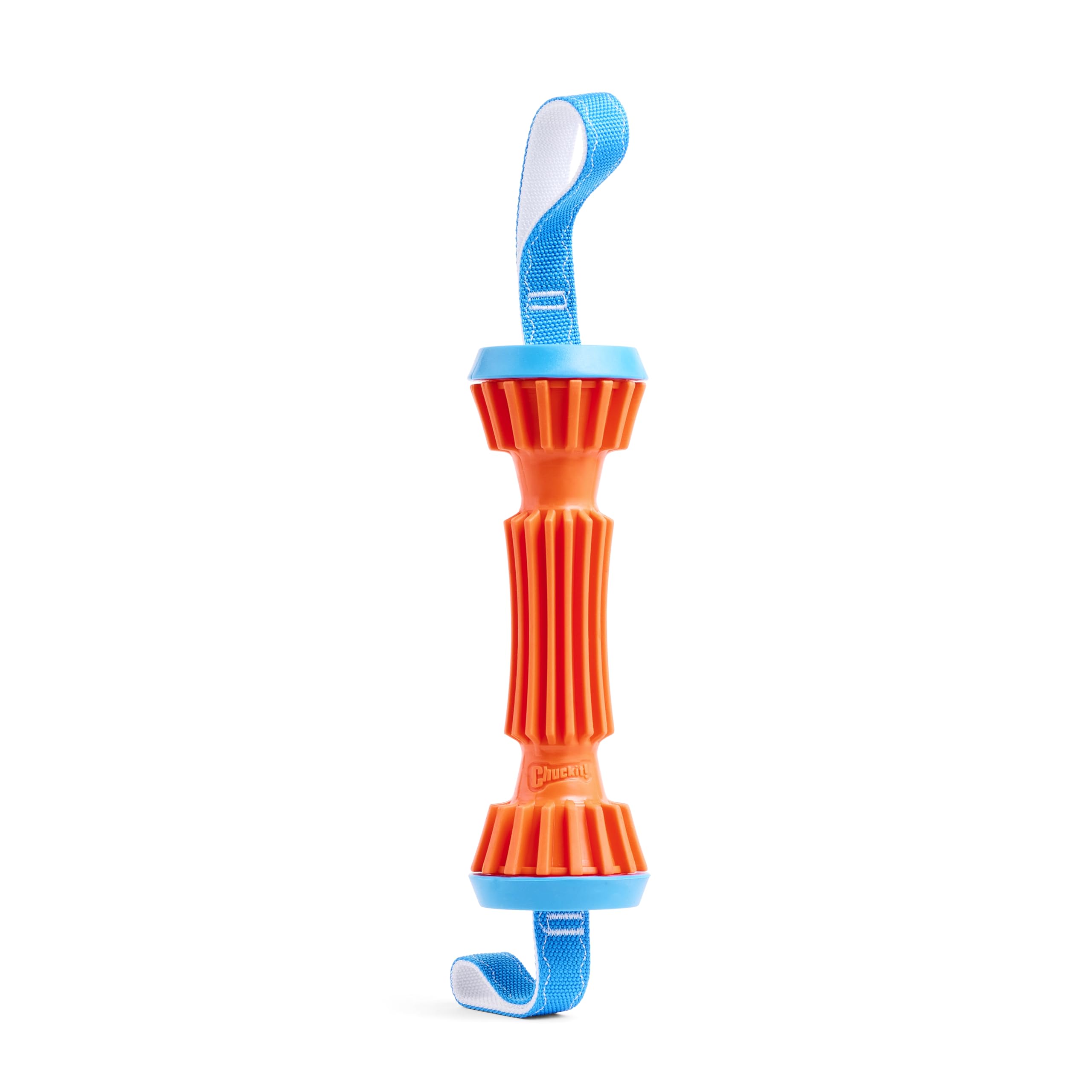 Chuckit Rugged Bumper Dog Toy - Durable Fetch Stick with TPR Ridges for Easy Grip - Tug-of-War Toy