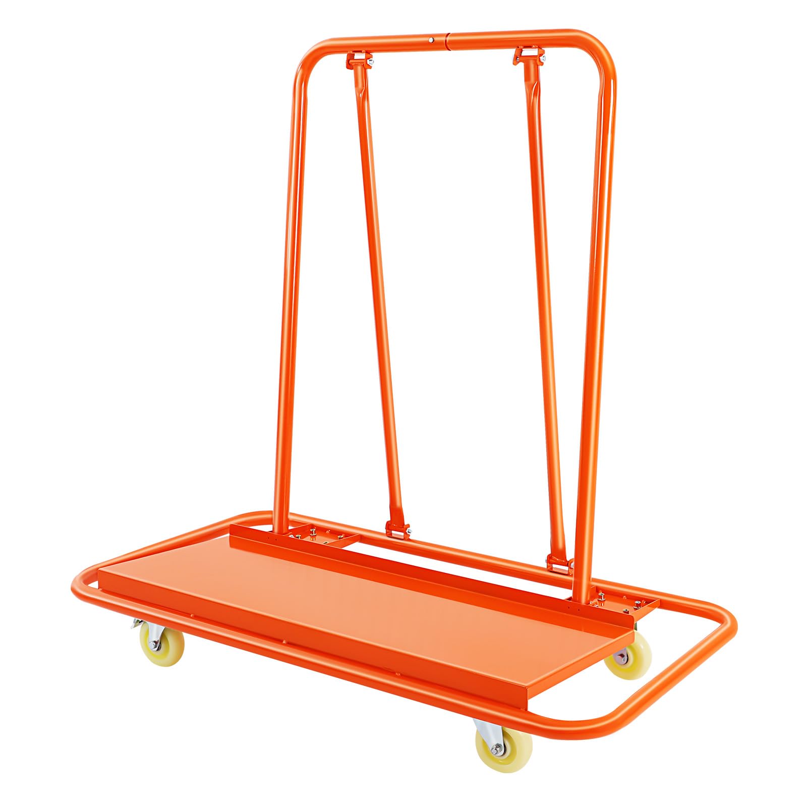 Carrelli fino a 2200lbs, carrelli in acciaio Q235, carrello di trasporto trasporto trasporto carrelli carrelli carrelli pesanti per fabbriche, negozi espressi, magazzini di fabbrica