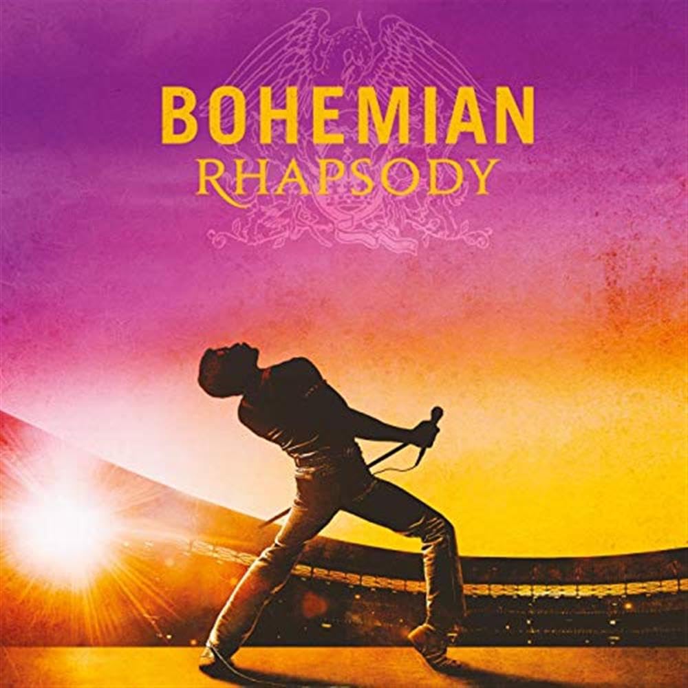 QUEEN CD Bohemian Rhapsody 2018 Original Soundtrack 22 Tracks Movie OST w/ Stkr