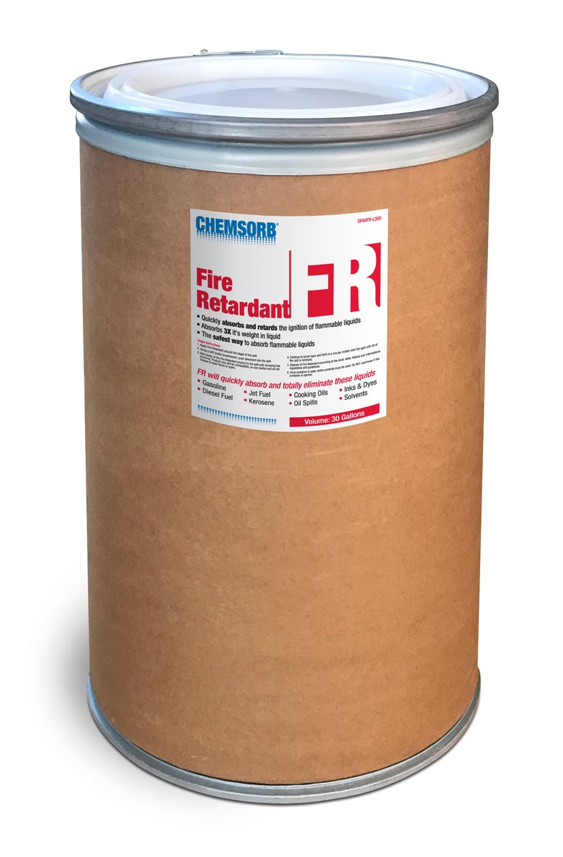 Chemsorb Fr - Flammable Liquid Retardant Absorbent, White