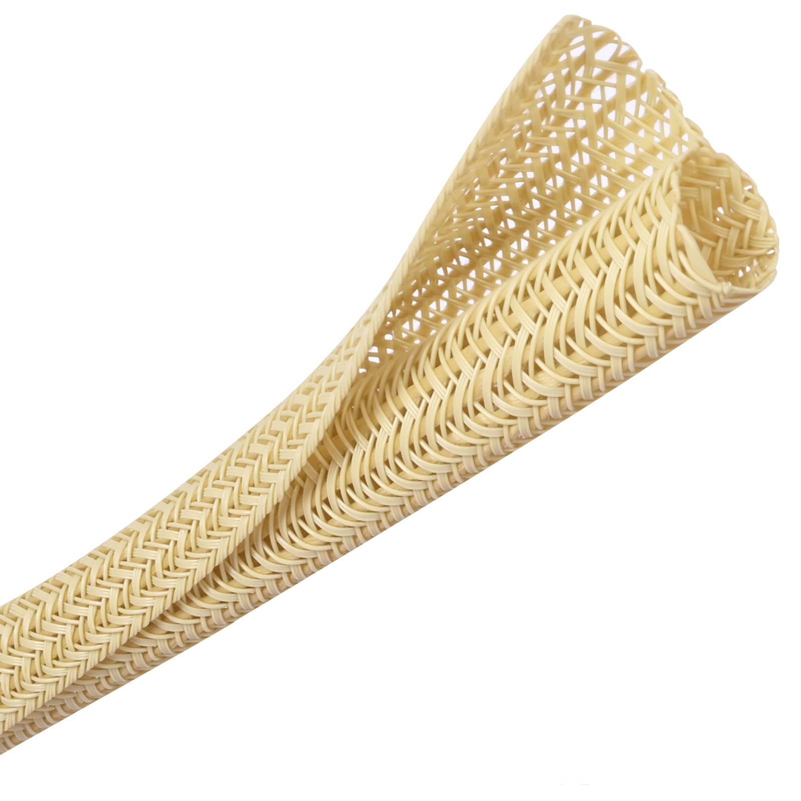 Photo 1 of CrocSee Cable Management Sleeve 10ft - 1/2 Inch Beige