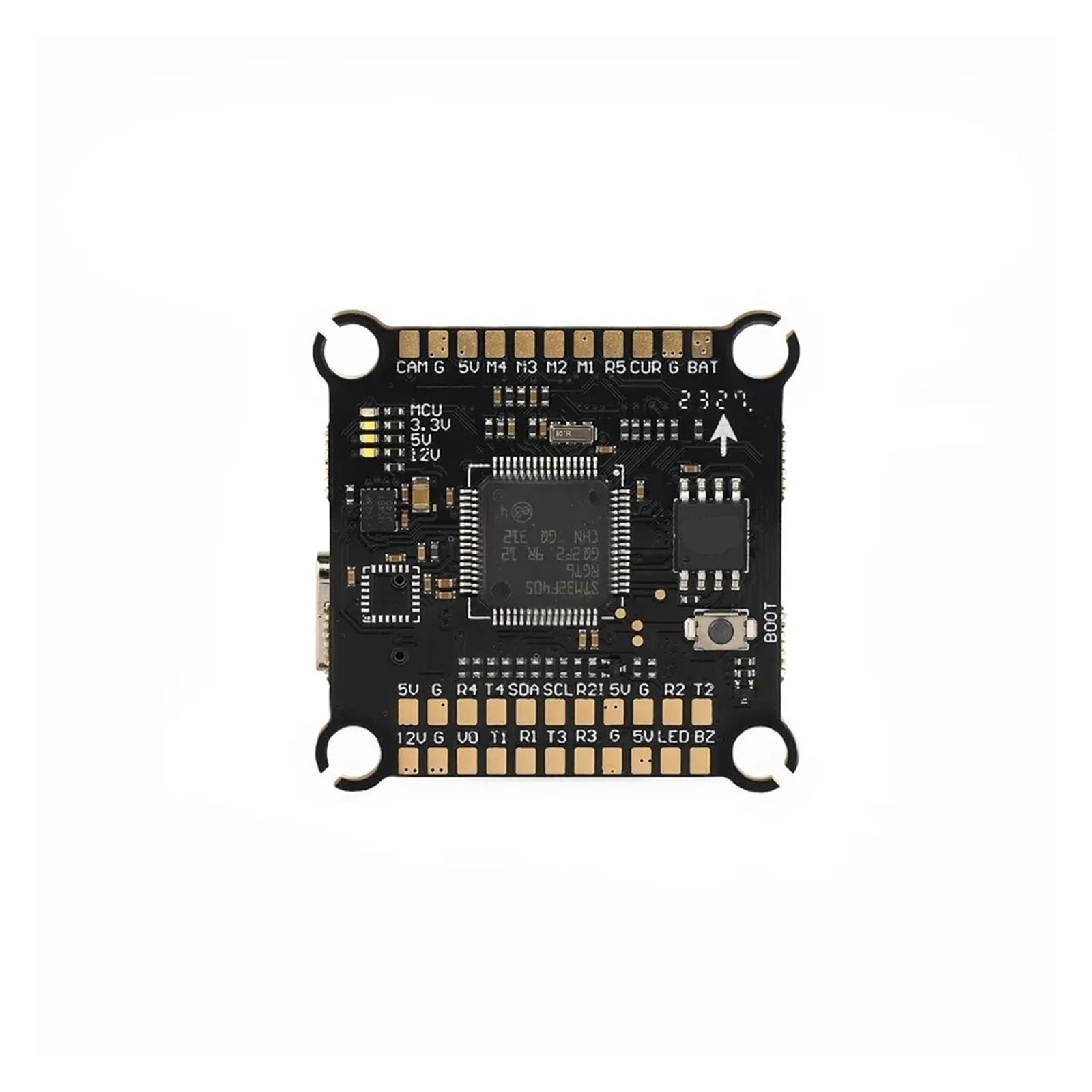 F405 F722 Flight Controller BLS 4 in 1 60A 80A ESC 2-6S Lipo Stack/Flytower for drone da corsa telecomandato Quadricottero(60A and F405 Stack)