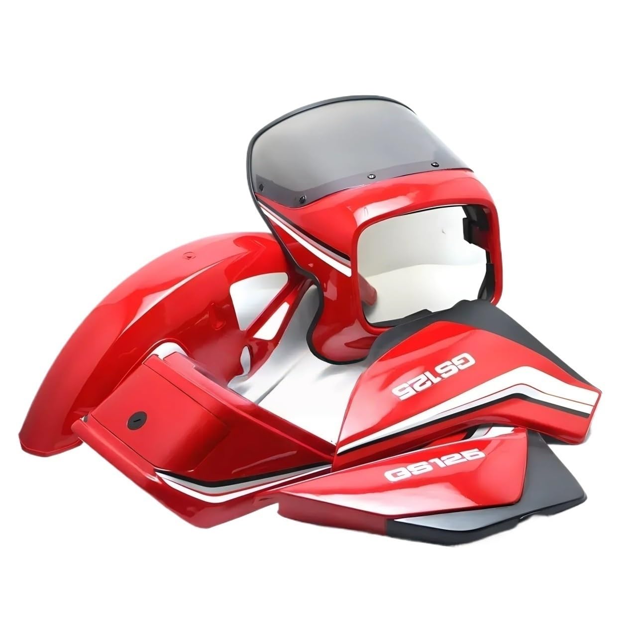 Fairing Spoiler Replacement Fairing Body Side Covers Motorcycle Spare Parts Kits FOR GS125 GS 125 Accessories