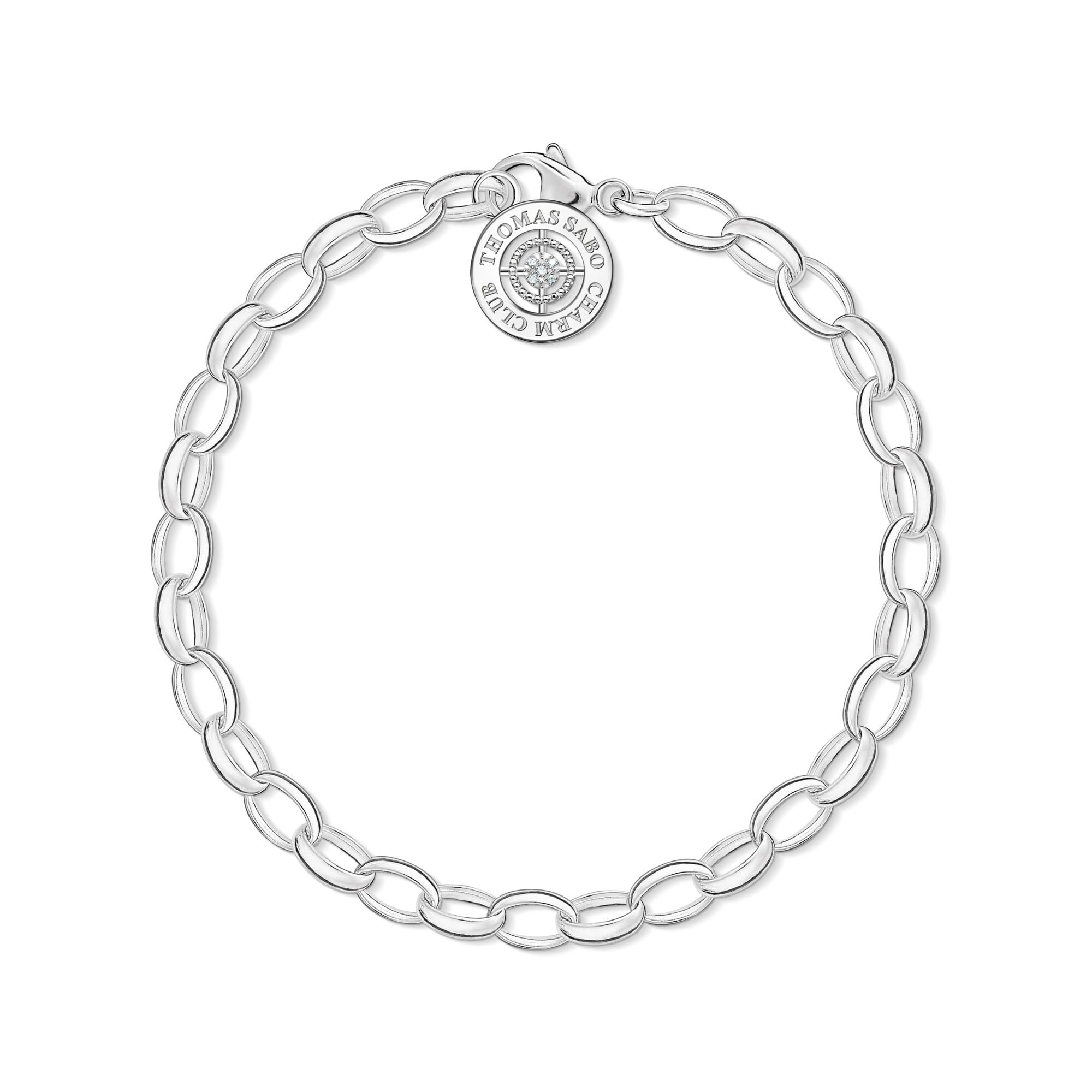 Thomas Sabo Woman Bracelet Ref. Dcx0001-725-14 Silver