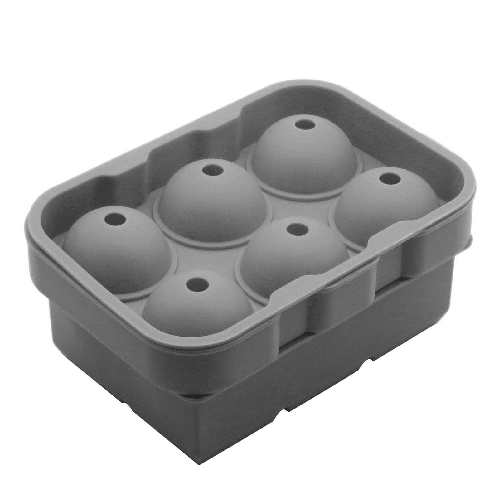 HZBB Of 2 Round and Square Trays Hand Making Tools Maker for Chilling Beverages Silicone Molds