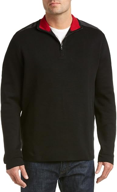 Lieutenant Zip Mock Sweater 