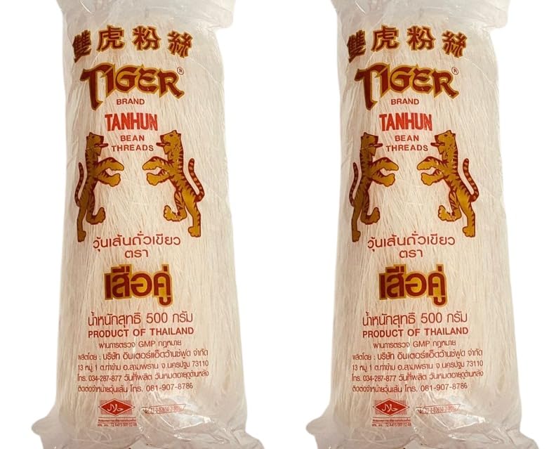 Tiger Tanhun Bean Threads, Pack of 2, 500 g
