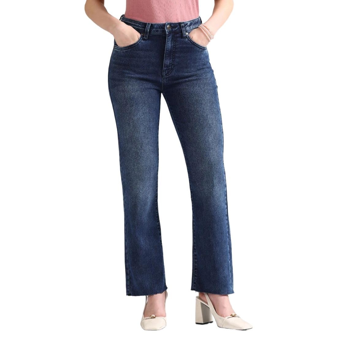 u.s. polo assn. Women's Straight Fit High Rise Jeans-picture-38