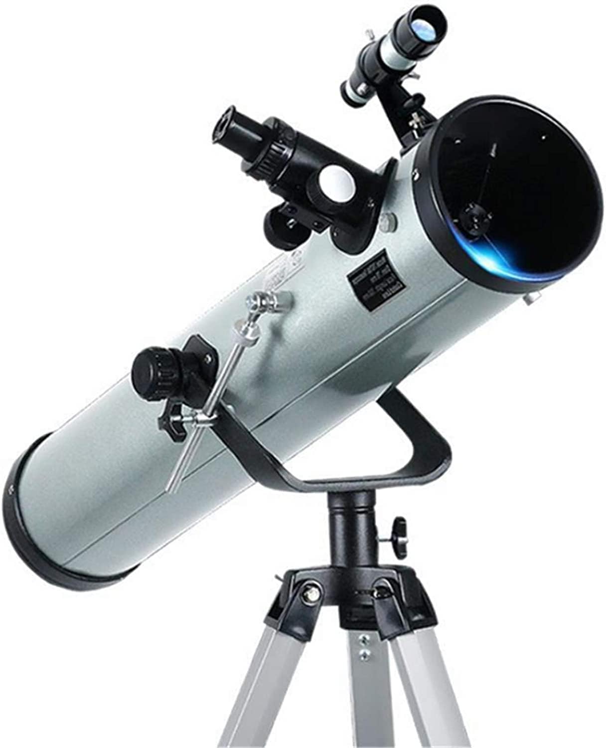 WKM F70076 Astronomical Reflector Telescope for Beginners & Students | 76mm Aperture, 700mm Focal Length, Tripod & Finderscope, Moon Filter & Eyepieces, Stargazing-picture-12