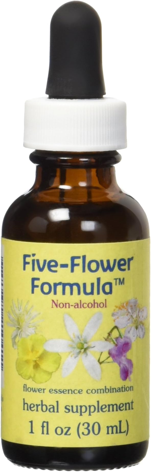 Flower Essence Services Five Flower Formula in Glycerin, 1 Ounce