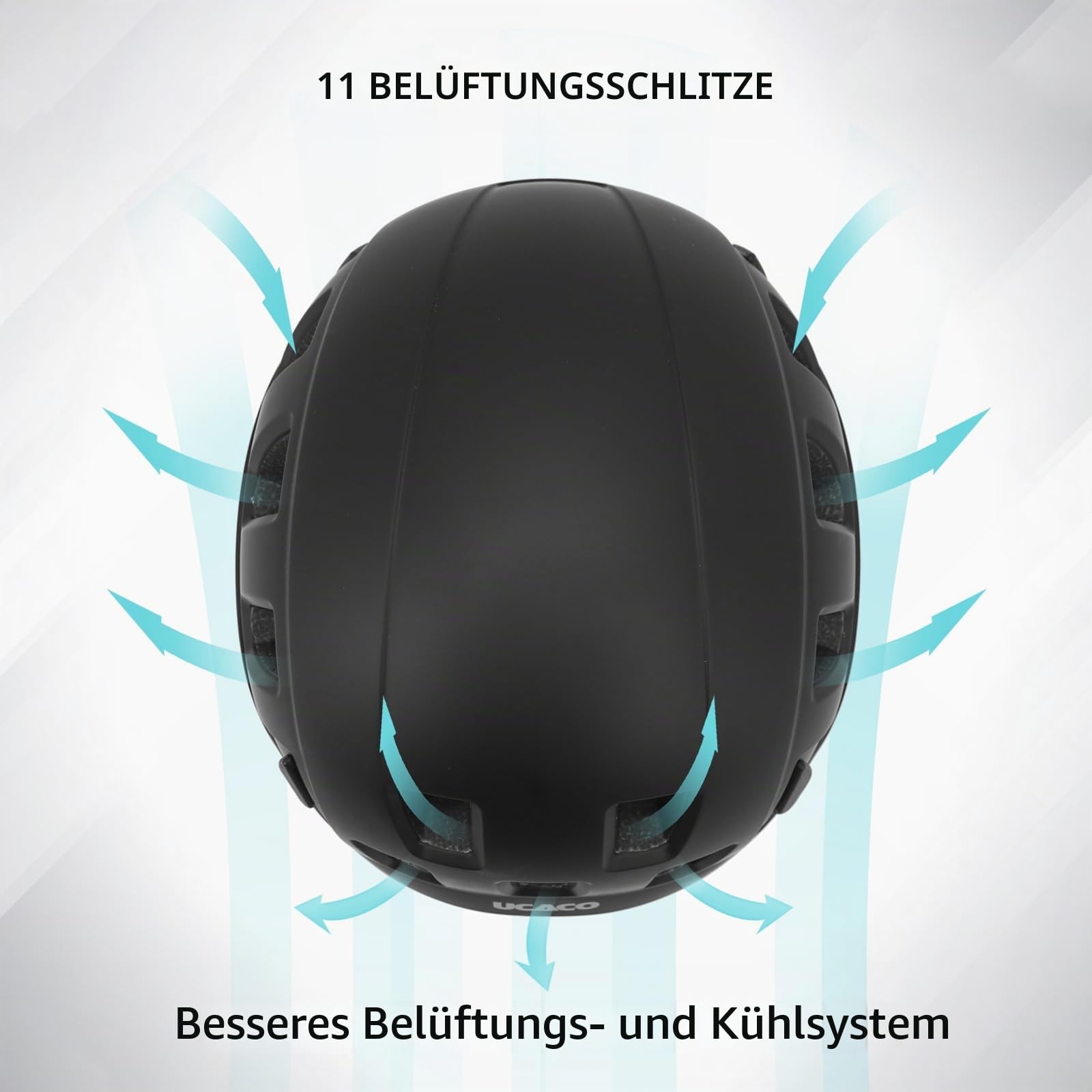 NewDoar Kletterhelm Halbkuppelhelm Ultraleichtes Design mit 11 Belüftungsöffnungen und Stirnlampenclips für Fels-/Eisklettern Höhlenerkundung, Rettung, verstellbar 57–62 cm (Männer/Frauen)