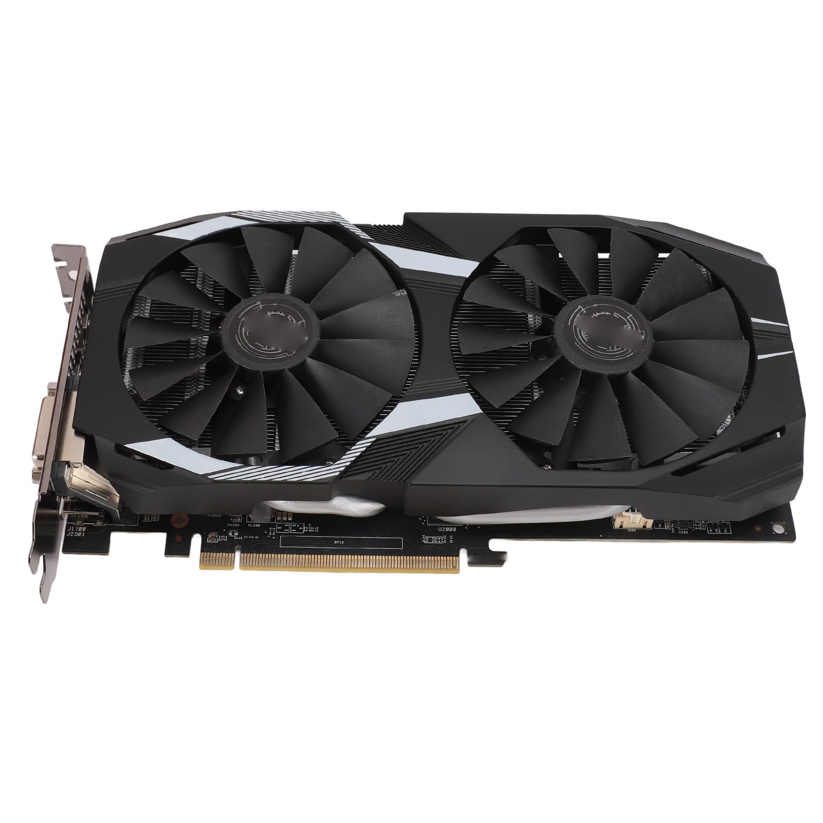 Tarjeta Gráfica RX 590, 256 bits 8 GB GDDR5 1460/8000 MHz, Tarjeta Gráfica para Juegos PCI Express 3.0, HDMI DP DVI con Ventiladores Duales para Juegos de Oficina y PC