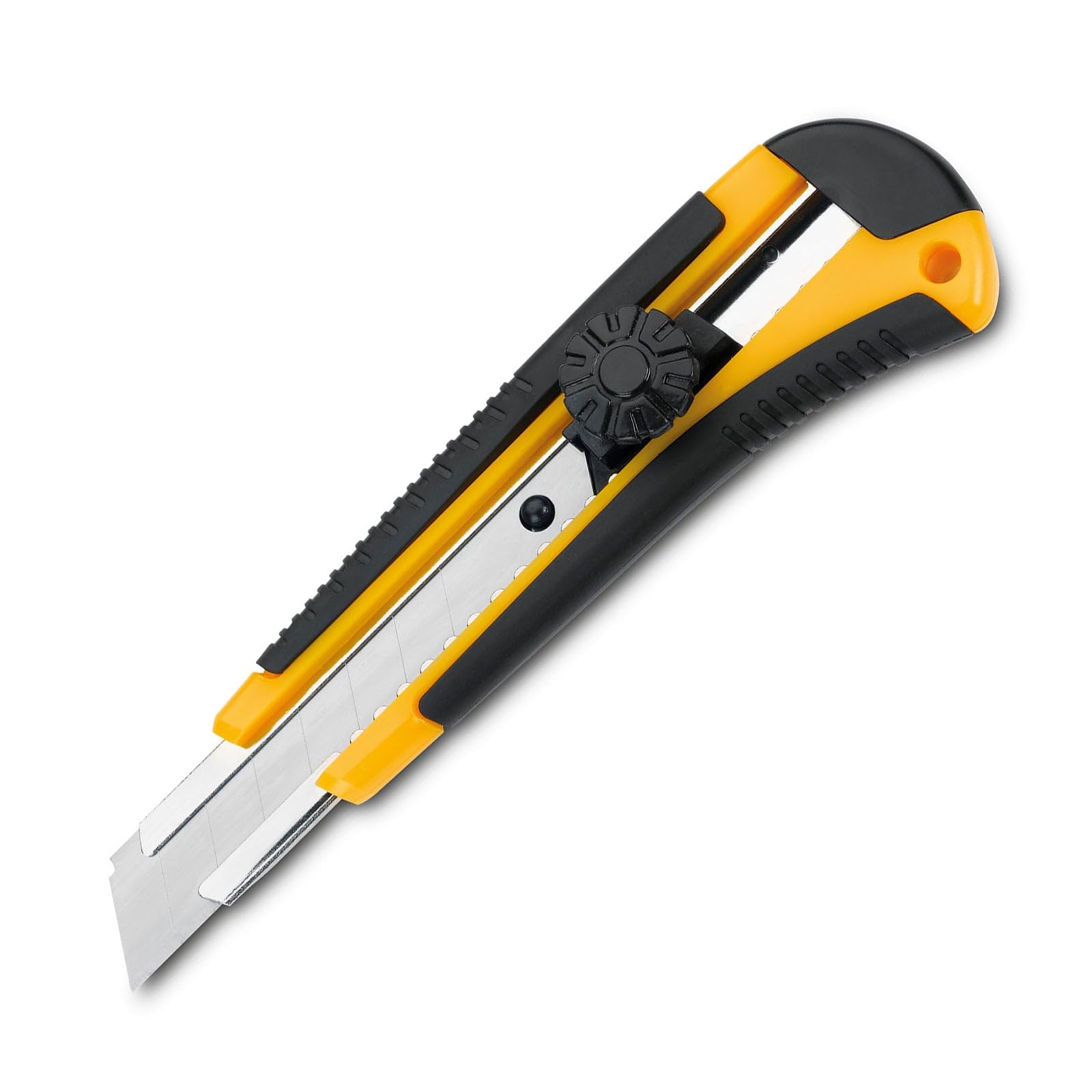 3Claveles 211 - Cúter metálico, con 3 hojas de 16.5 cm, con rueda, nylon