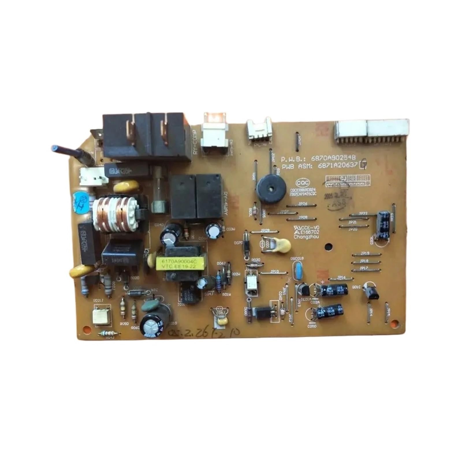 WANGZEQIOU Air Conditioner Computer Board Circuit Board 6870A90254B 6871A20637(Used Single cold)
