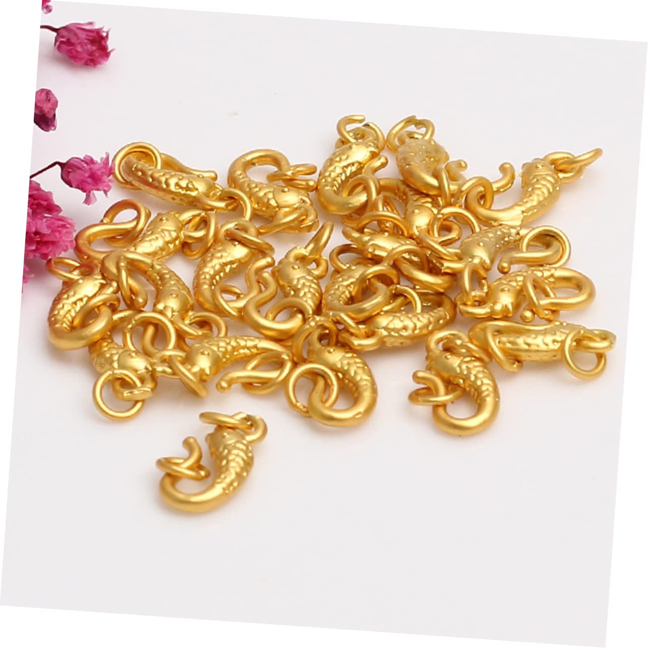 NUOBESTY 50pezzi Chiusure Per Collane e Bracciali Connettori Per Gioielli Facili Da Installare e Resistente All Usura Design Elegante
