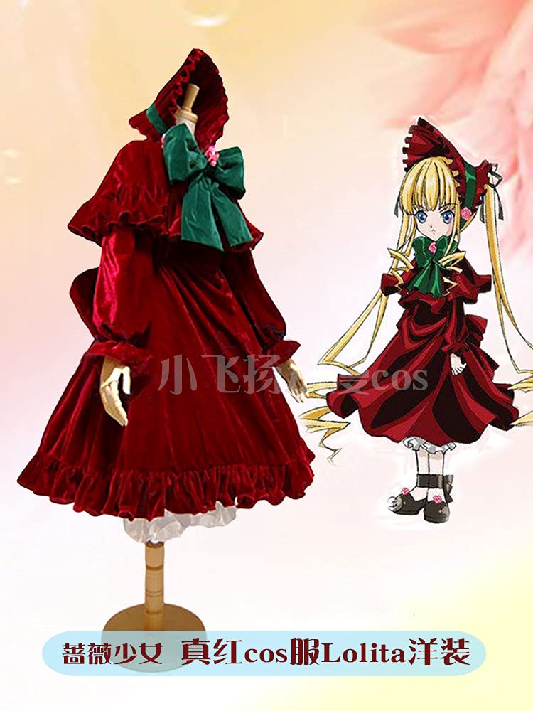 Amazon.co.jp: [CDCD] ローゼンメイデン 真紅 コスプレ衣装 ドレス 