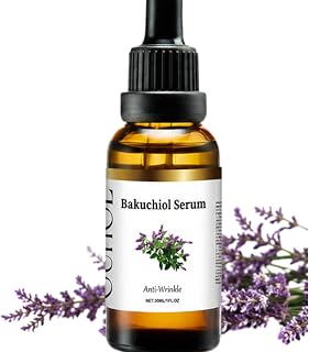 Bakuchiol Oil Organic Cold Pressed 30,000 PPM - Gentle Retinol Skin Booster Serum for Face, Anti-Aging Wrinkle Reduction & Deep Hydration, Korean Serum Vegan Skin Care 1 oz