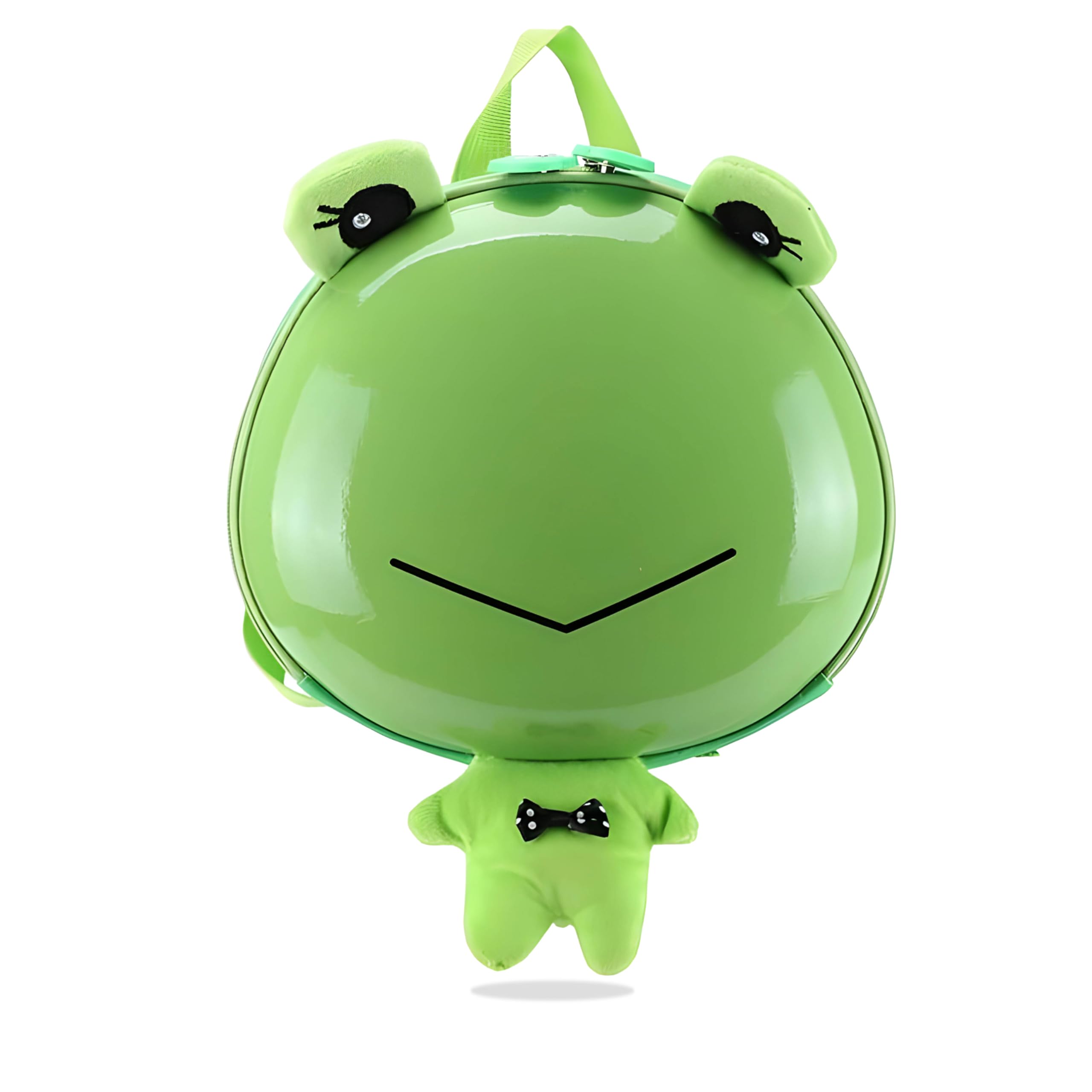 BEMBIKA Kindergarten Cute Cartoon Kids School Bag for Boys and Girls, Toddler Preschool Plush Travel Schoolbag, Perfect Book Bag, Casual Backpack for Kids � (Eggshell Cute Frog - 3D)-image-45