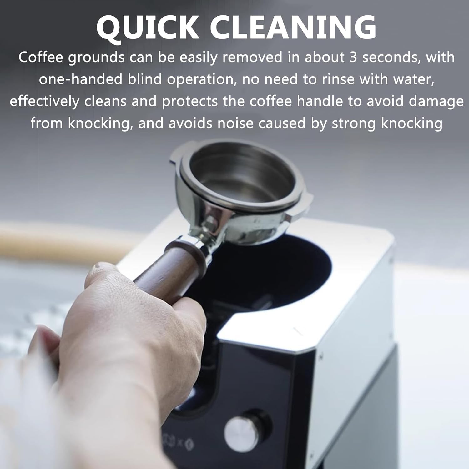 Macinino automatico per caffè espresso da 220 V, sicuro, facile da pulire per uso domestico e commerciale, per amanti del caffè e caffè