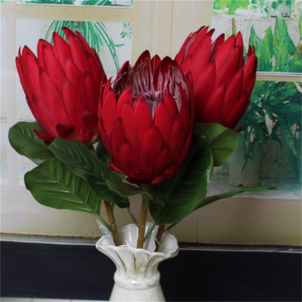 Fleurs artificielles automne de qualité soie pour mariage et maison