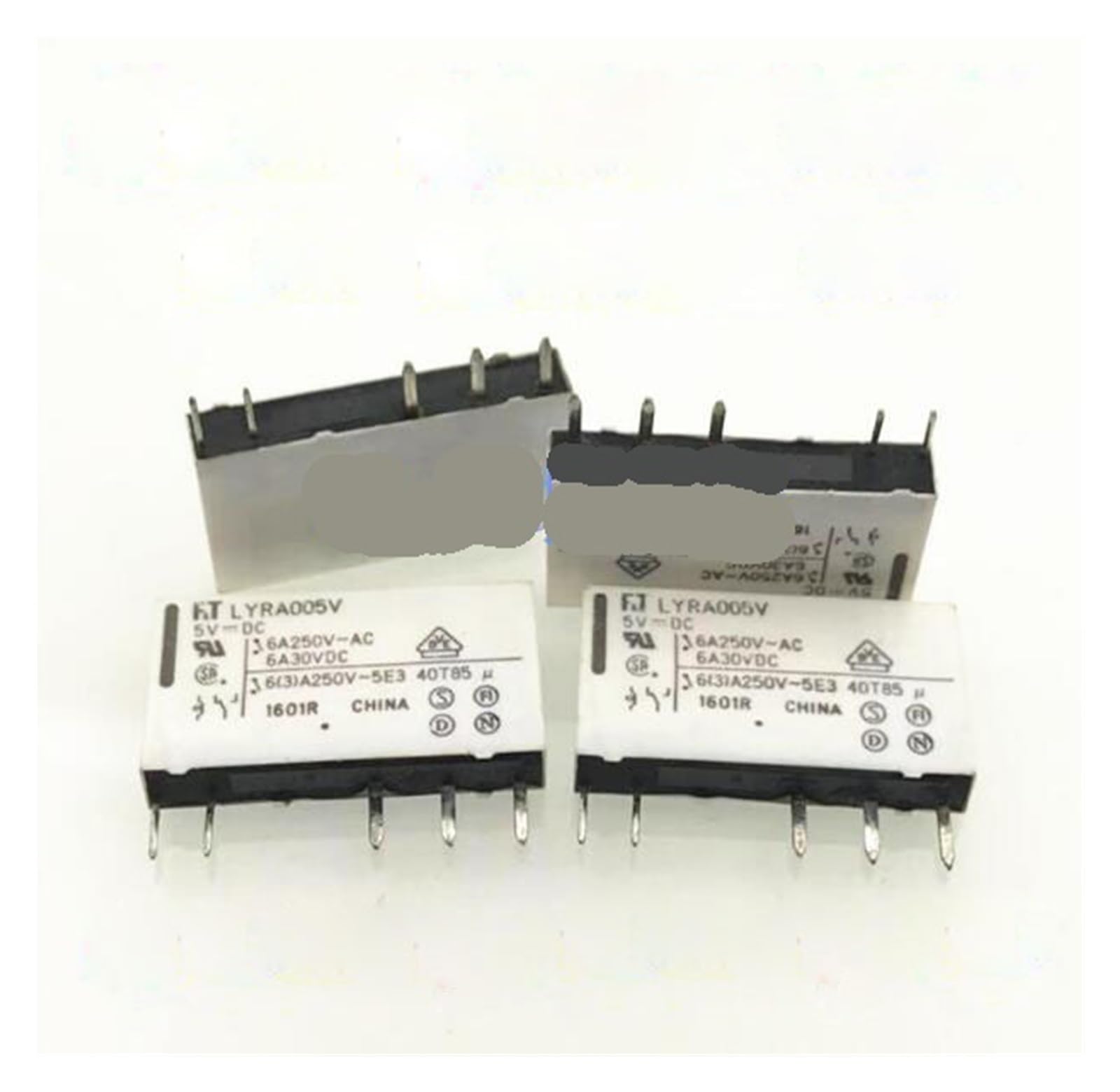 OSHZIKJII 5V relay LYRA005V LYRA005VY LYRA005V-5VDC 5VDC DC5V 5V 6A 250VAC 5PIN(2PCS)