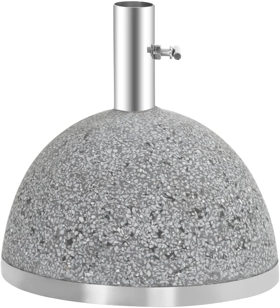 Esschert Design PV11 24 x 25 x 25cm 115Kg S Granite Parasol Stand - Grey