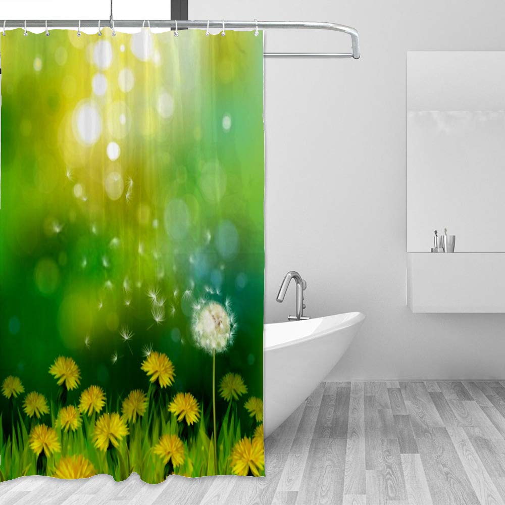 Rideau de douche imperméable pour créer un espace zen et propre