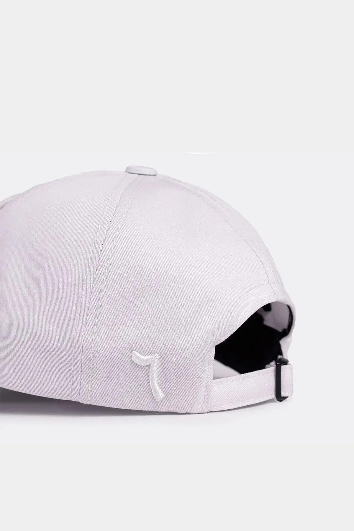 Gorra de Béisbol Premium Seis Paneles Negro - Blanco con Parche Never Give Up