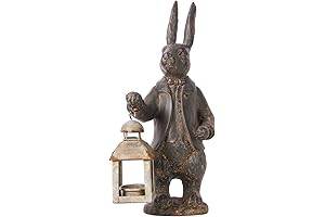 NIKKY HOME Easter Rabbits Decor: Enchanting Springtime Ambiance