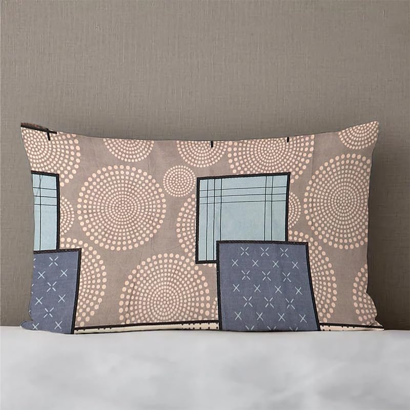 Image of la' amour Premium Glace Cotton 180 TC Flat Single Bedsheets for Summer Breathable | Wrinklefree (Size-60 X 90 Inch) with 1 Pillow Covers (Size-17 X 27 Inches, Beige Grey)