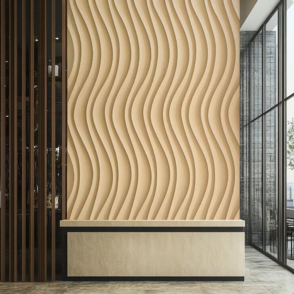 Panel ścienny 3D do dekoracji ścian, wodoodporny, do cięcia, panele sufitowe z teksturowanej cegły, do ścian wewnętrznych i zewnętrznych (ceglany czerwony, 5 sztuk)