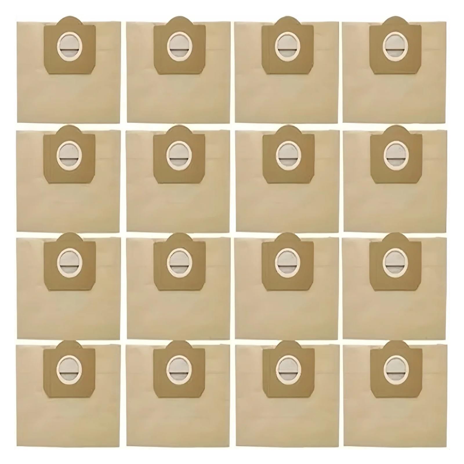 Compatible For Karcher WD3 MV3 WD3P 6.959-130.0. Sacs À Poussière D'aspirateur, Sacs Filtrants En Papier A2201/2204/2504/2554/2251/2604, SE 4001 4002(16pcs)